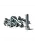 10 Vis filetage M10x40 mm