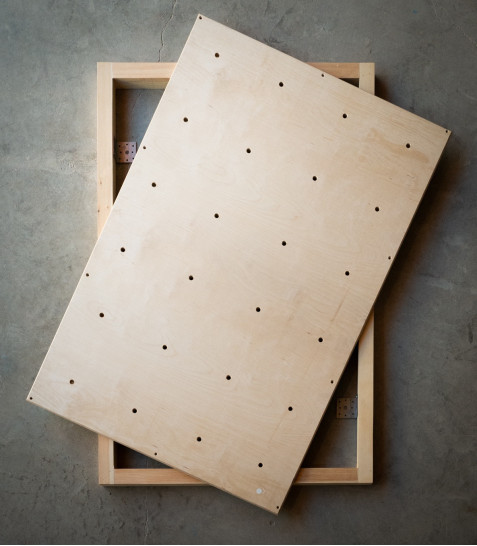 Panneau en bois pour mur d’escalade 120 x 80 cm